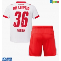 RB Leipzig Timo Werner #36 Domaci Dres za djecu 2025-26 Kratak Rukav (+ Kratke hlače)